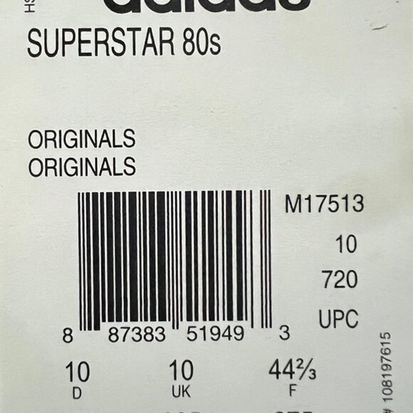 Adidas Superstar 80s Injection Pack Run DMC Size 10.5 - Picture 16 of 16